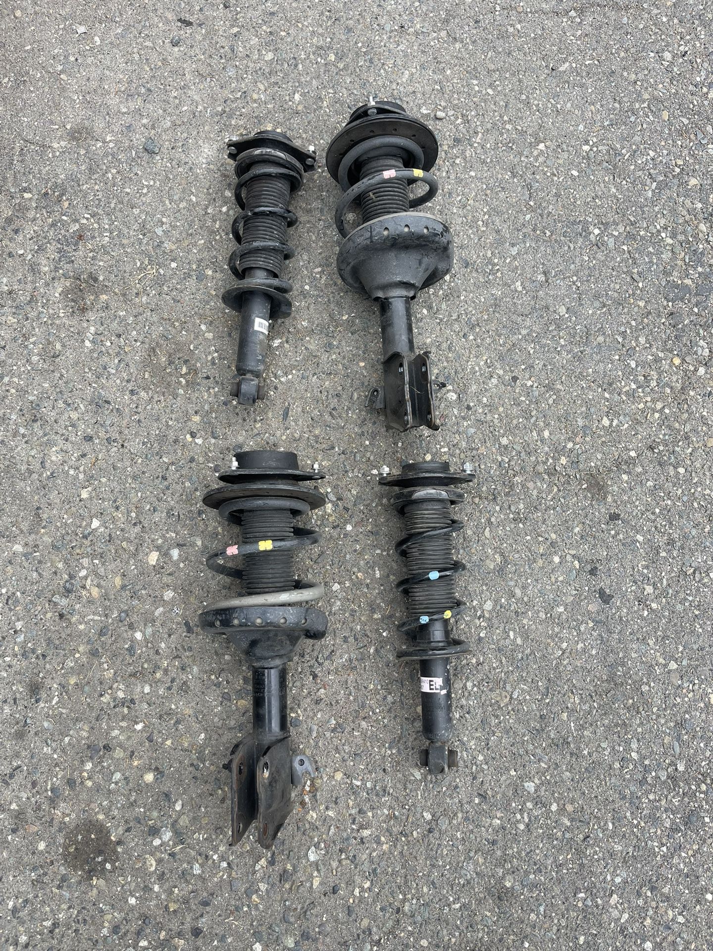 Stock 2015+ WRX suspension 