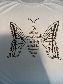 Two Women’s Christian Religious Jesus inspired Tshirt XL women’s size