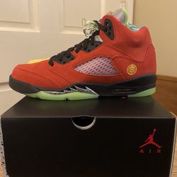 Jordan 5 What The Size 7y Og Box And Receipt
