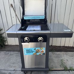 Charbroil Commercial Series Grill and Griddle Combo Stainless Steel 2 Burner