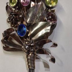 HOBE STERLING BROOCH