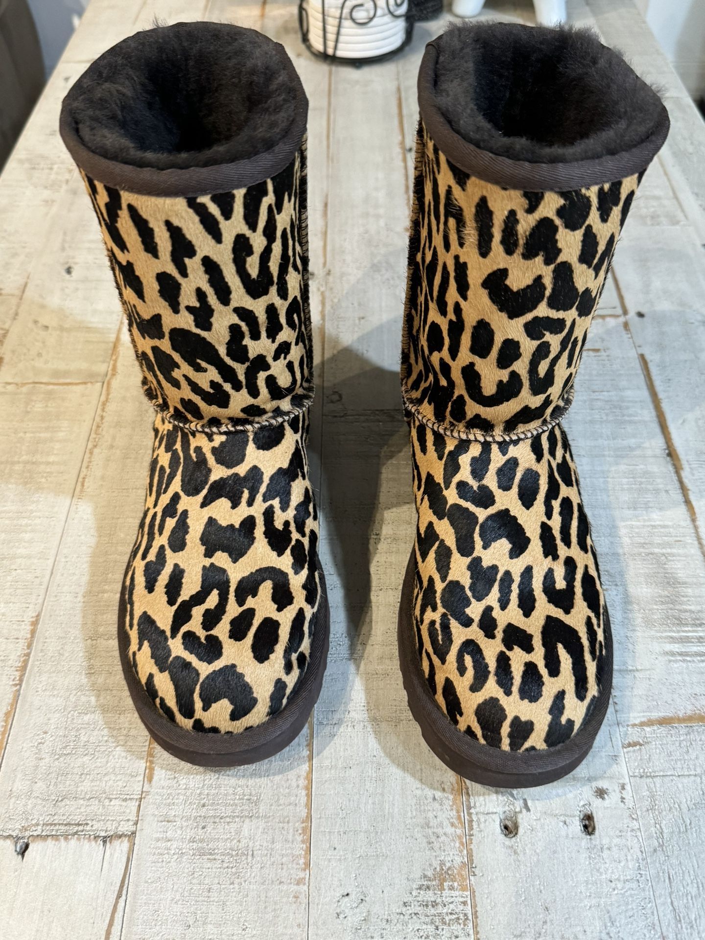 UGG cheetah boots