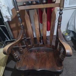 vintage rocking chair