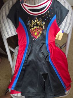 Disney Descendants Girls Costume Dress Size 4-5