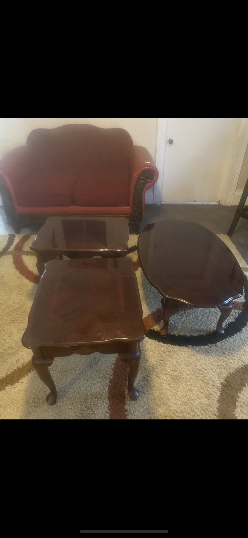 Coffee End Table Set Like New