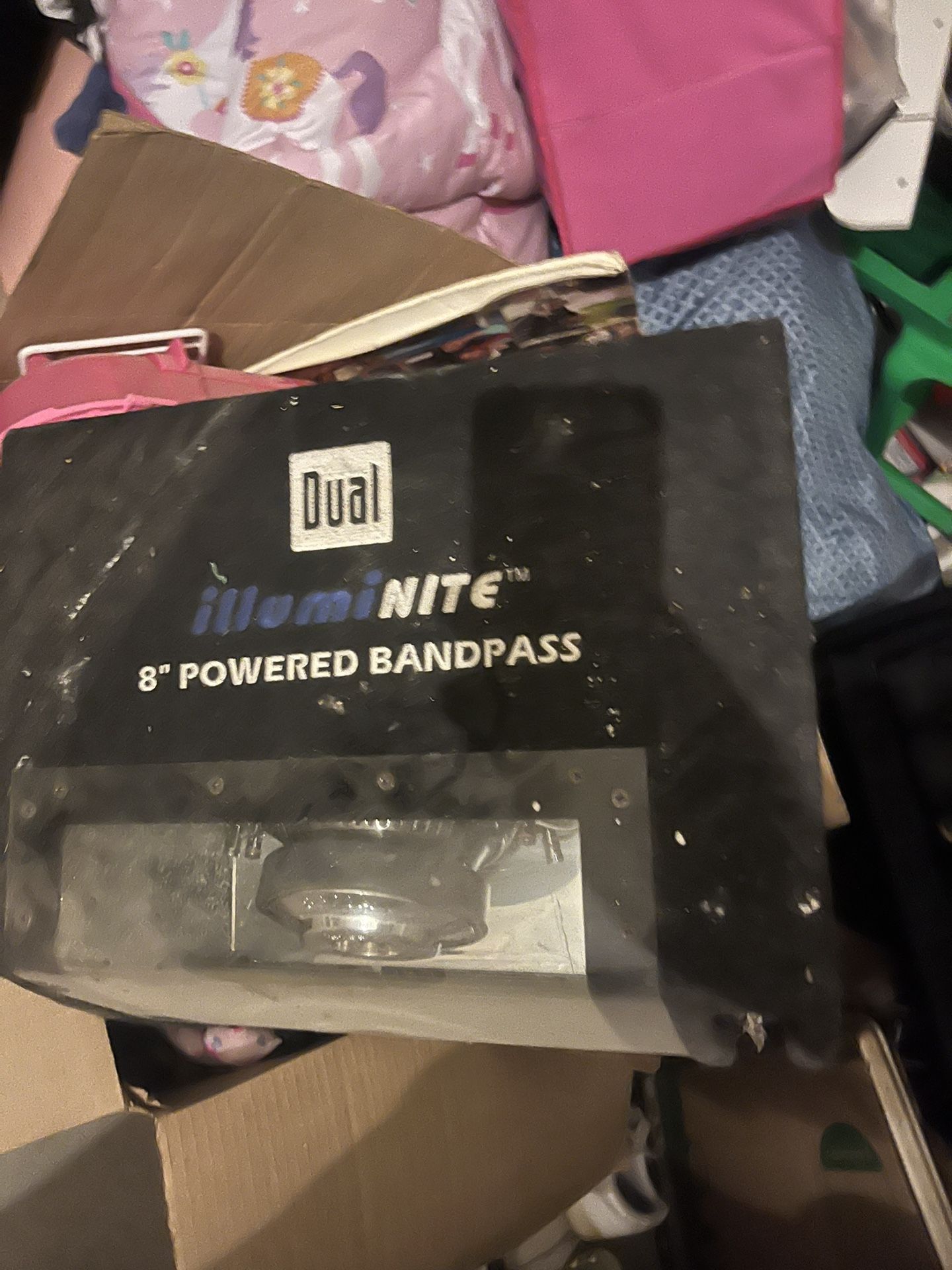 Illuminite 8" POWERED BANDPASS Subwoofer