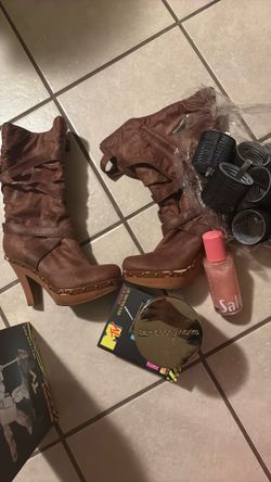 Free boots Legos hair roller candle