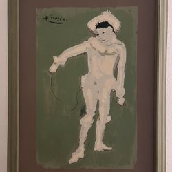 Original Pablo Picasso Serigraph Framed