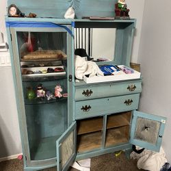 Vintage Secretaries Desk Original Hardware