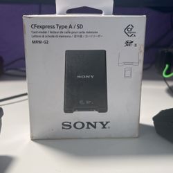 Sony CFexpress Type A/SD Card Reader