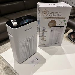New In Box Skonyon Olansi KJ200-A3B Air Purifier HEPA Fresh Air Cleaner For Home Or Office Cover Up to 1200 Square Feet 