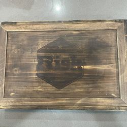 Risk Game. Wooden  Board And Case. 