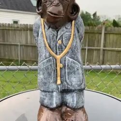  The Monkey Doctor Statue