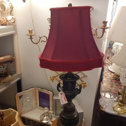GORGEOUS LOOKING VINTAGE LAMP from FRANCE 26inches Tall