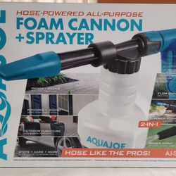 Aquajoe Foam Cannon +Spray