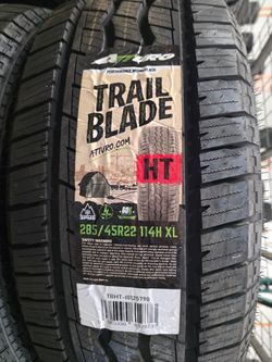 Brand New Tires (1) Atturo Trail Blade HT (285/45R22XL) (Single) ($148)