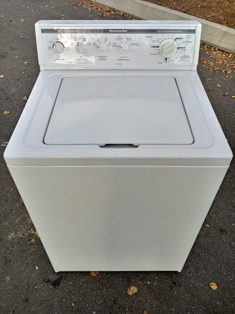 KITCHENAID SUPER CAPACITY WASHER