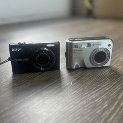 Nikon Coolpix + HP photosmart R817c