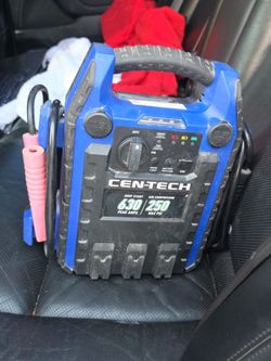 Cen-tech battery charger and compressor