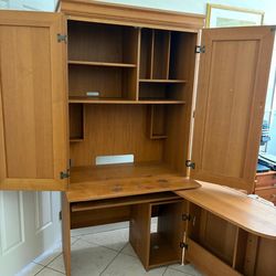 Student hutch and desk