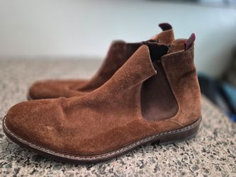 Aiden & Mason Suede Chelsea Boots ONLY $40