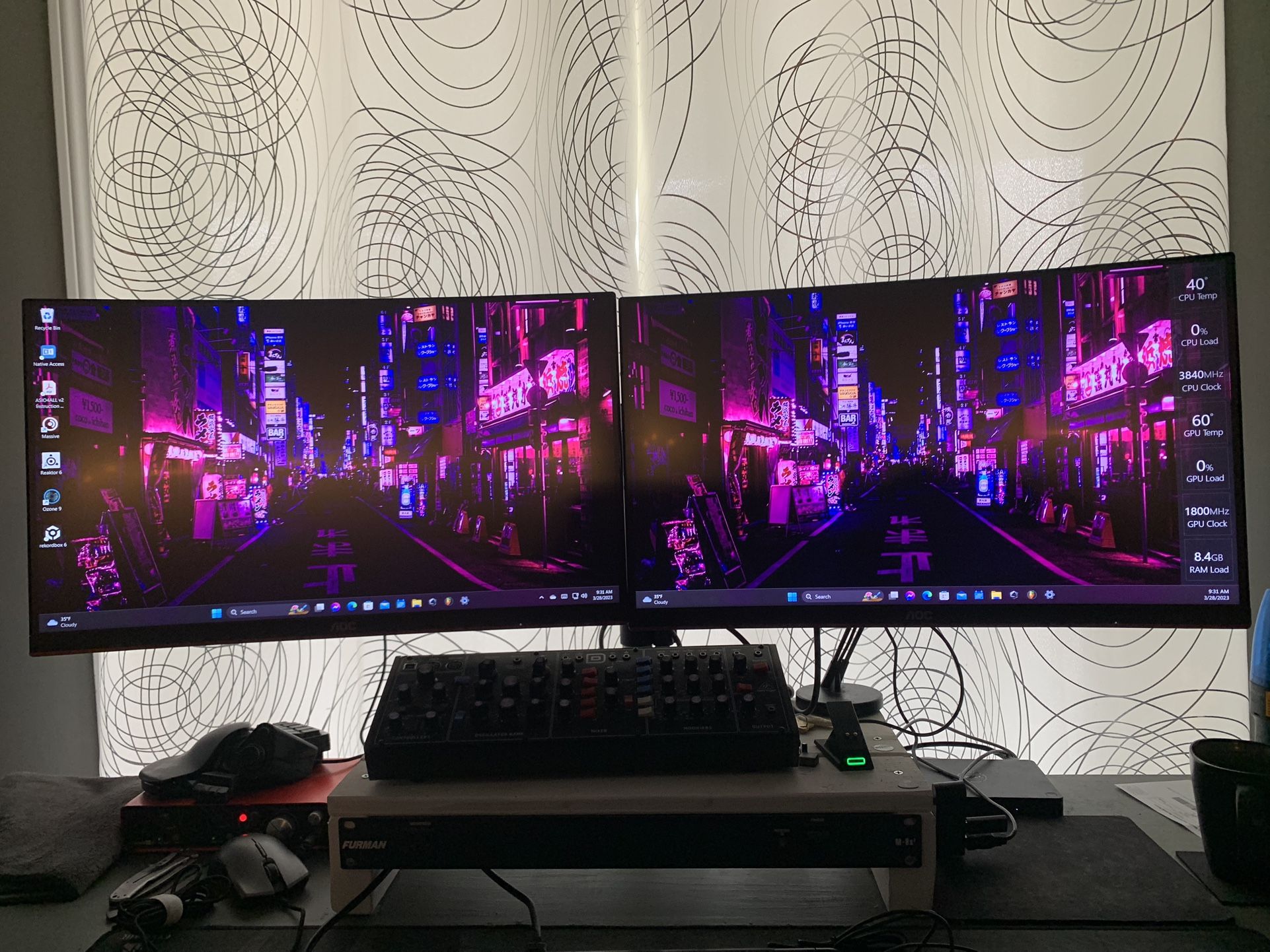 Dual Gaming Monitors