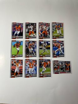 2026 Topps Football Denver Broncos Complete Team Set 12 Cards