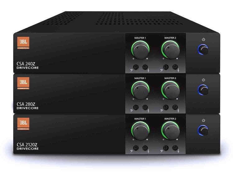 JBL NCSA240Z U US 2 Channel Audio Amplifiers (40W 120W)