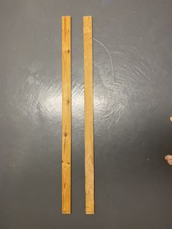 Wooden slats for full-size bed frame