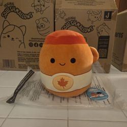 Squishmallow Original FlipAMallows 8in Maple Syrup & Canadian Goose Flip