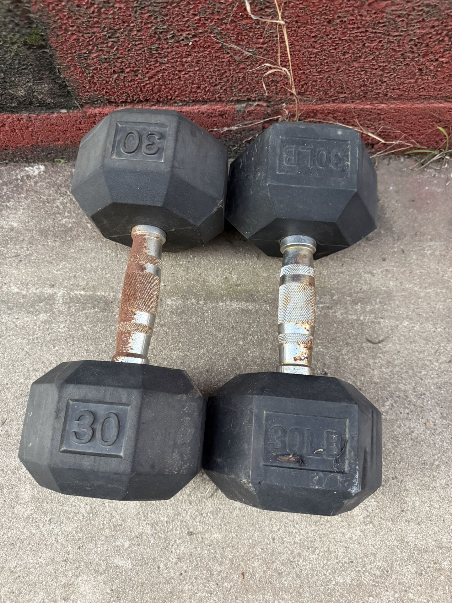 30 Lbs Dumbbell Weights 