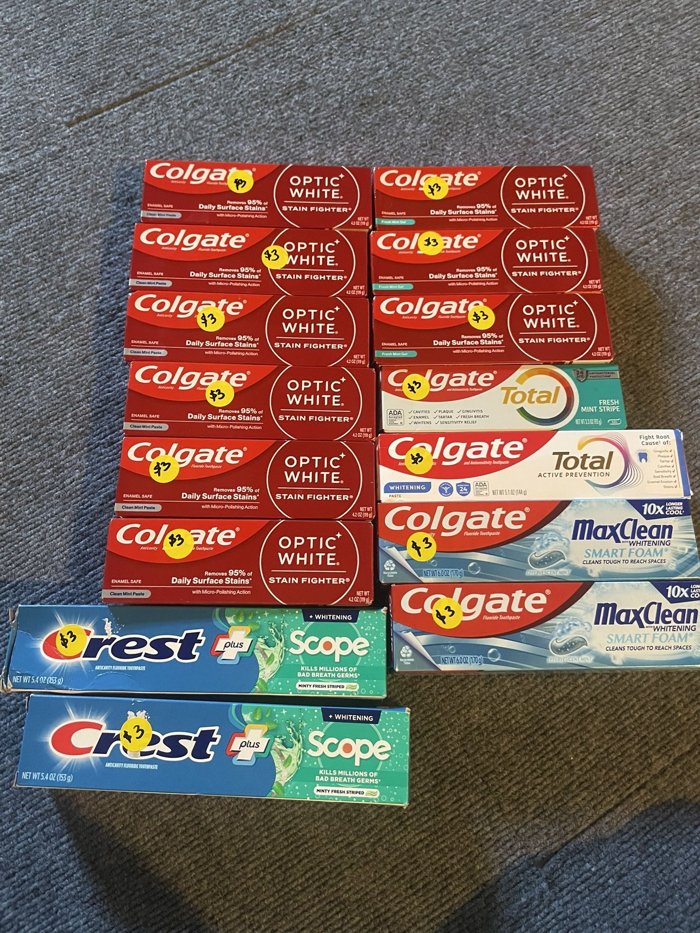 Tooth paste