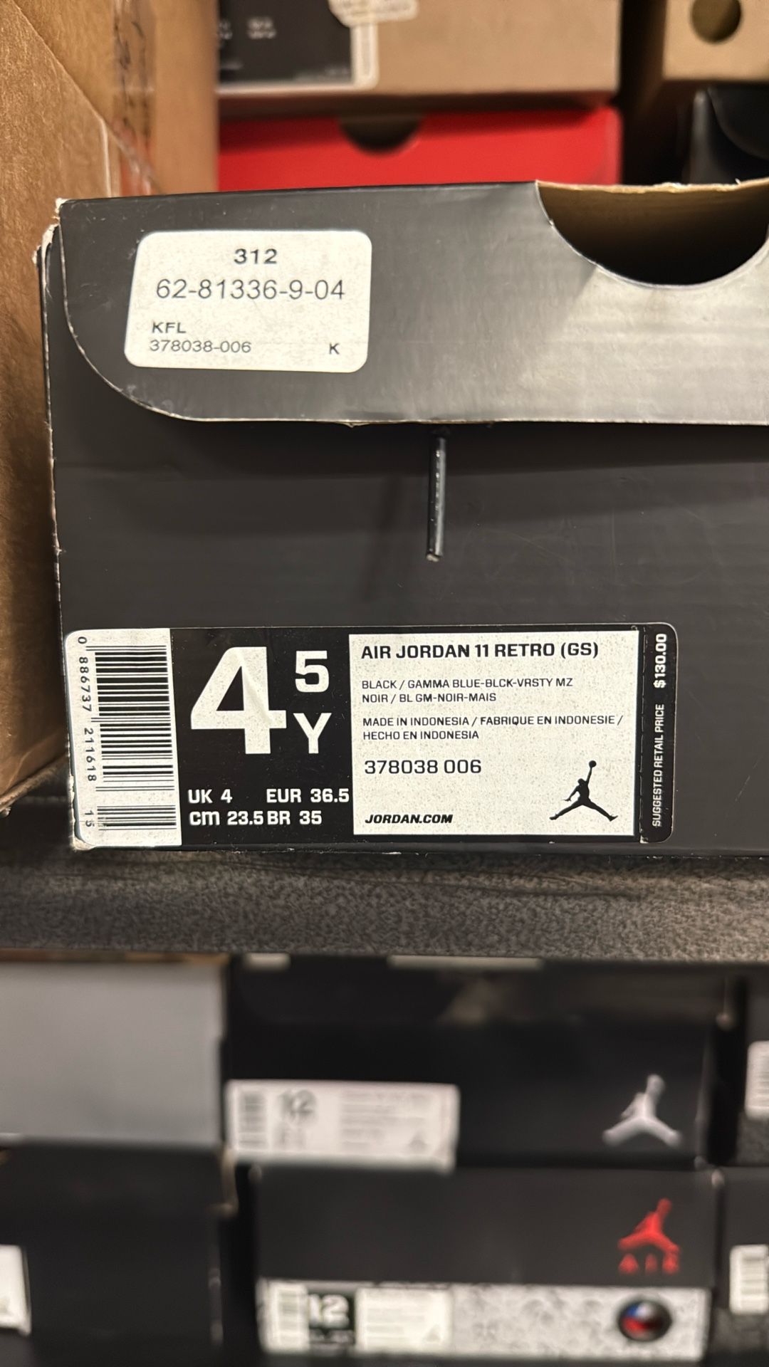Air Jordan’s 11 Rtro