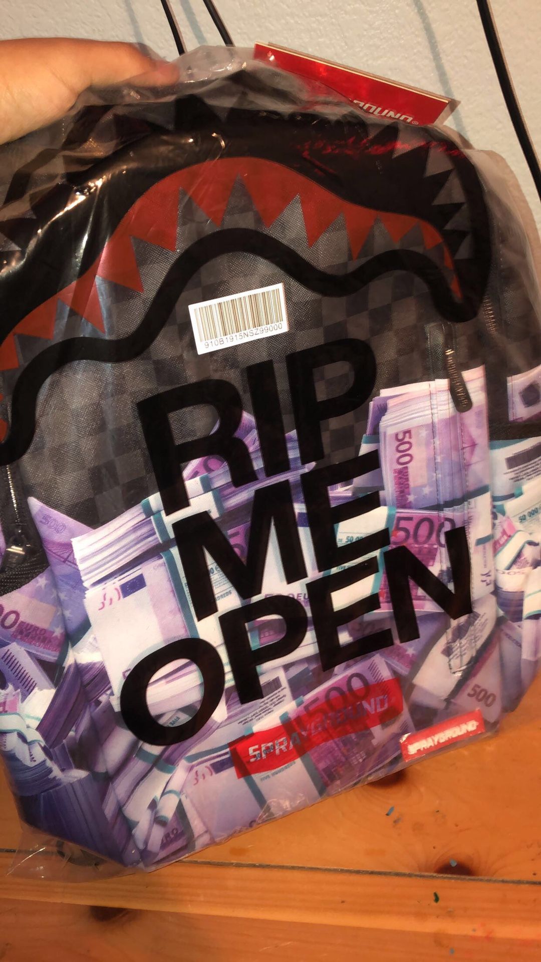 Sprayground 500 Euros Banned Backpack