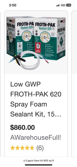 Spray Foam Kit 