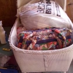 New Bassinet With Lots Of  New Items 