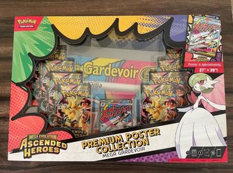 Pokemon Ascended Heroes Mega Gardevoir Premium Poster Collection