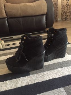 Forever 21 wedge boots