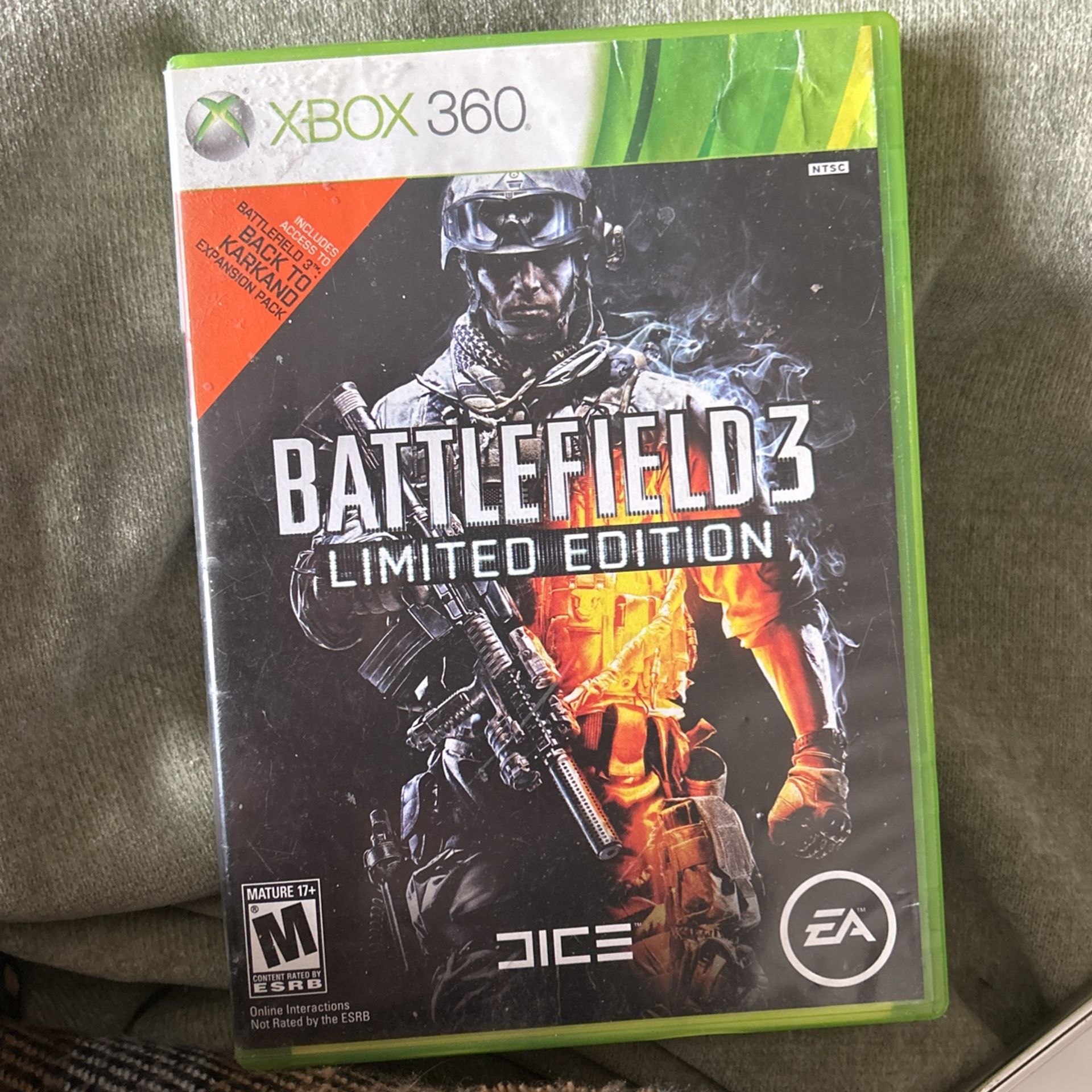 Battlefield, three Limited edition Xbox 360