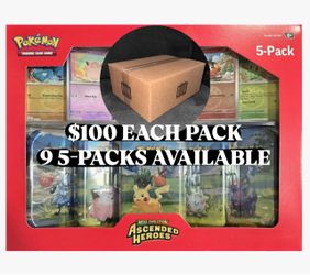 Costco Ascended Heroes Mini Tins 5-Pack