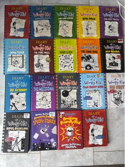 Diary of a wimpy kid book set