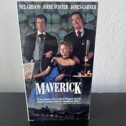 1994 VHS Maverick Mel Gibson