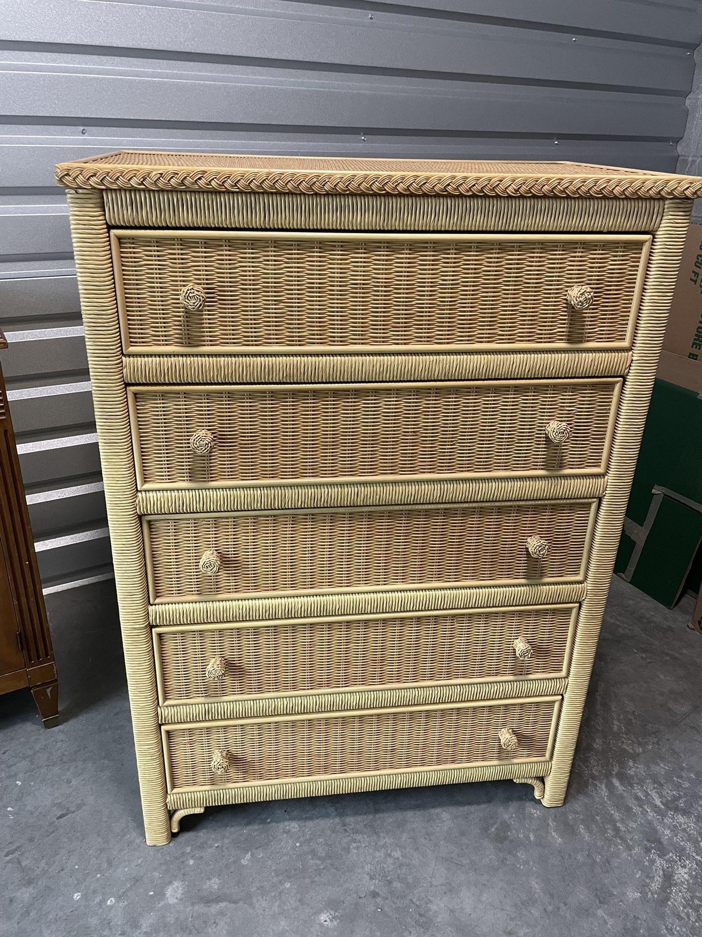 Wicker by Henry Link- Highboy Dresser - Lexington