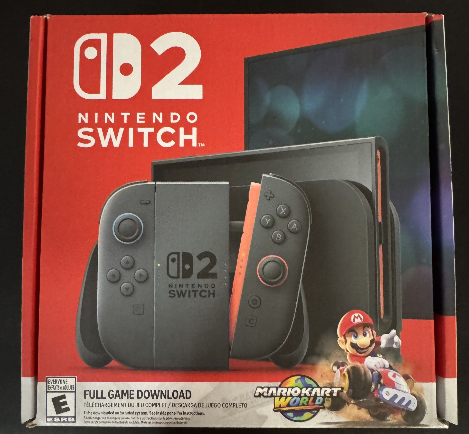 Nintendo Switch 2 Mario Kart World Bundle - Brand New 🔥