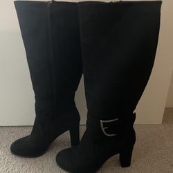 Black Boots - Womens Size 9