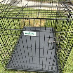 elite field 42” x28” 31” tall dog crate 