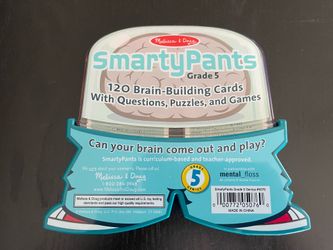 Melissa & Doug Smarty Pants- 5th Grade Card Set