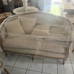 Antique furniture, nine chairs, three sofas, good condition