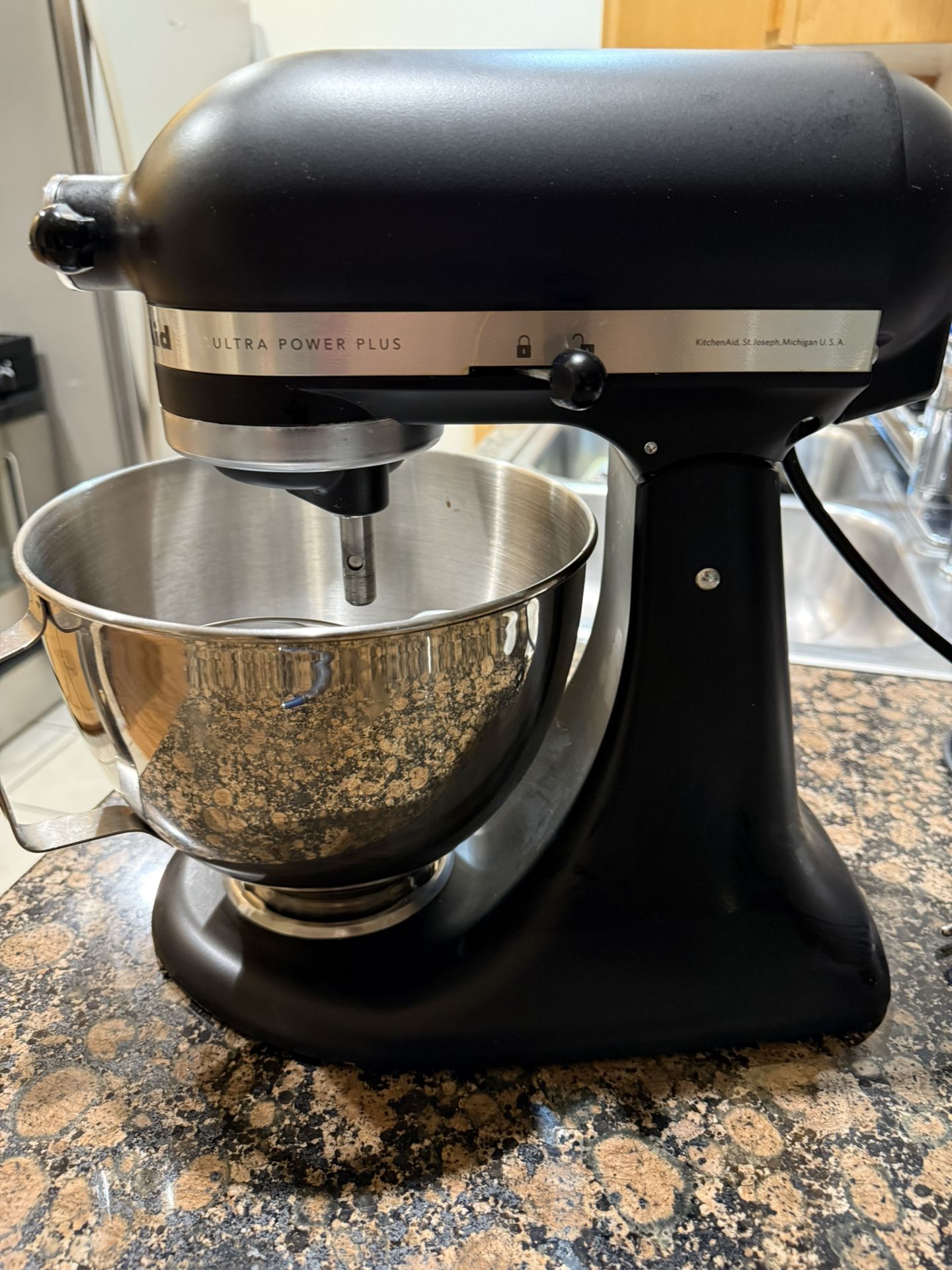Matte Black Kitchen Aide Mixer 