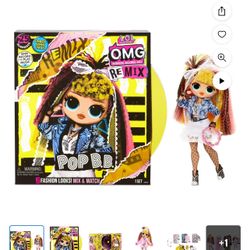 LOL Surprise OMG Remix Pop B.B. Fashion Doll - 25 Surprises With Music Age 5+